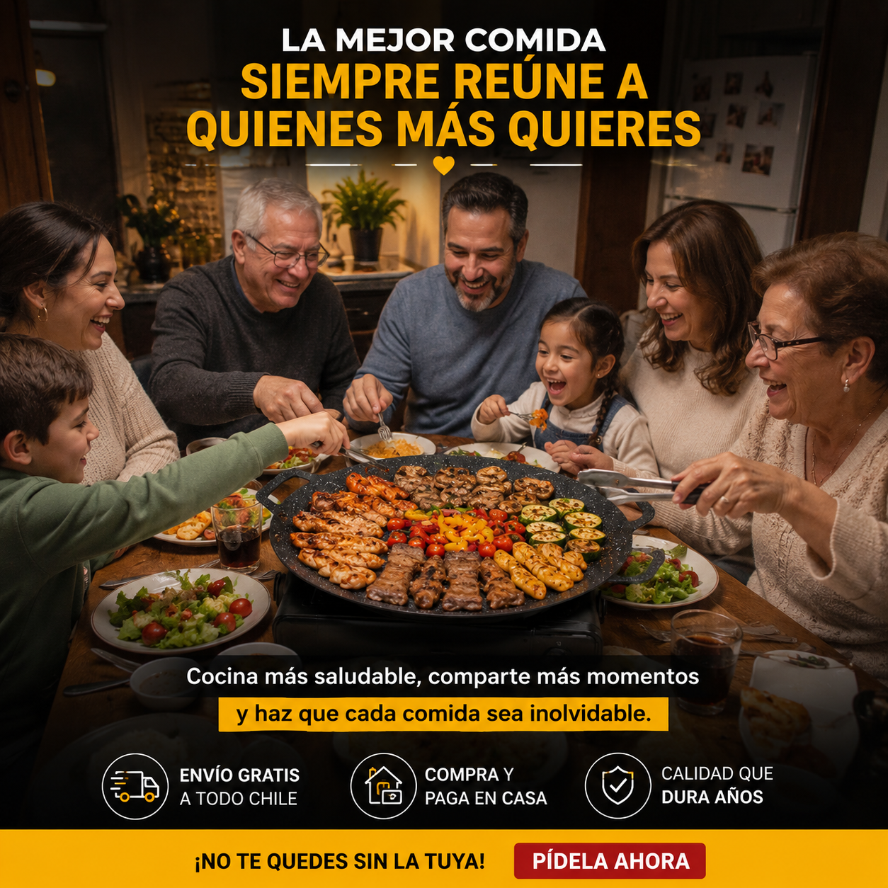 PLANCHA COREANA ANTIADHERENTE