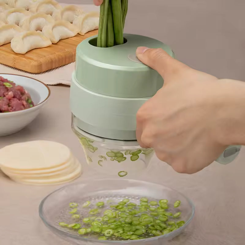 PICADOR ELÉCTRICO PORTÁTIL DE VERDURAS