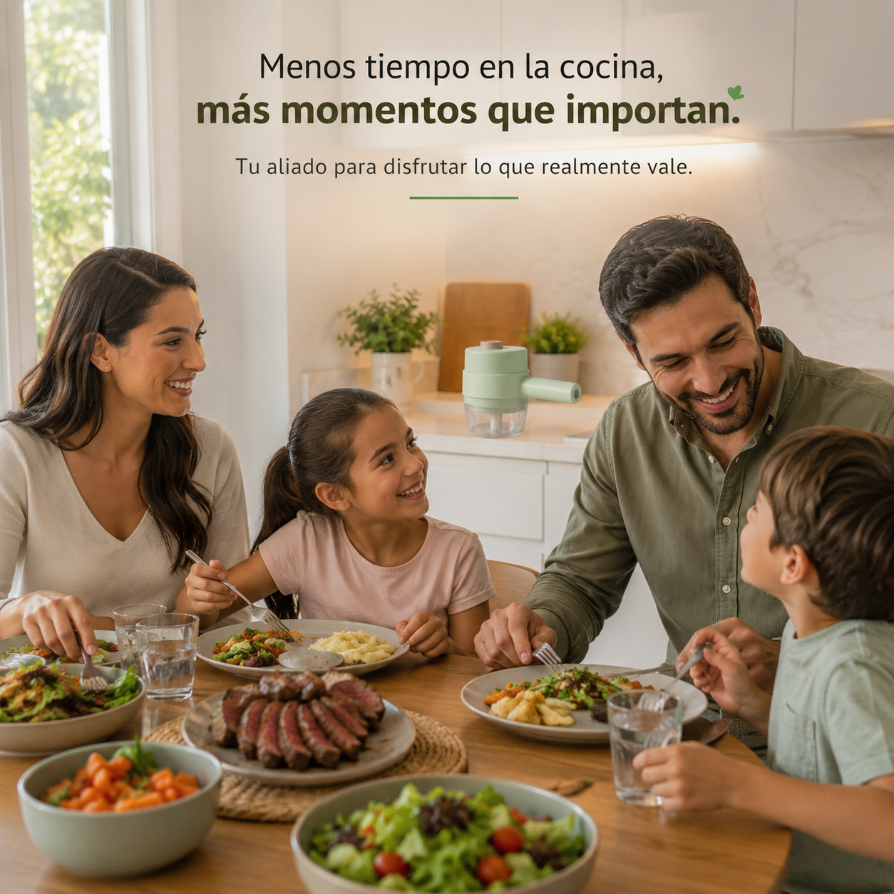 PICADOR ELÉCTRICO PORTÁTIL DE VERDURAS